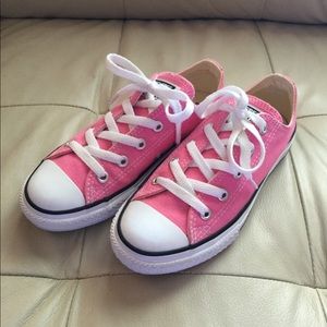 Girls Converse All Stars Bubble Gum Pink Size 1